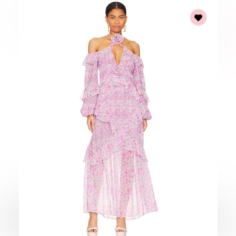 FOR LOVE AND LEMONS ROWAN MAXI DRESS